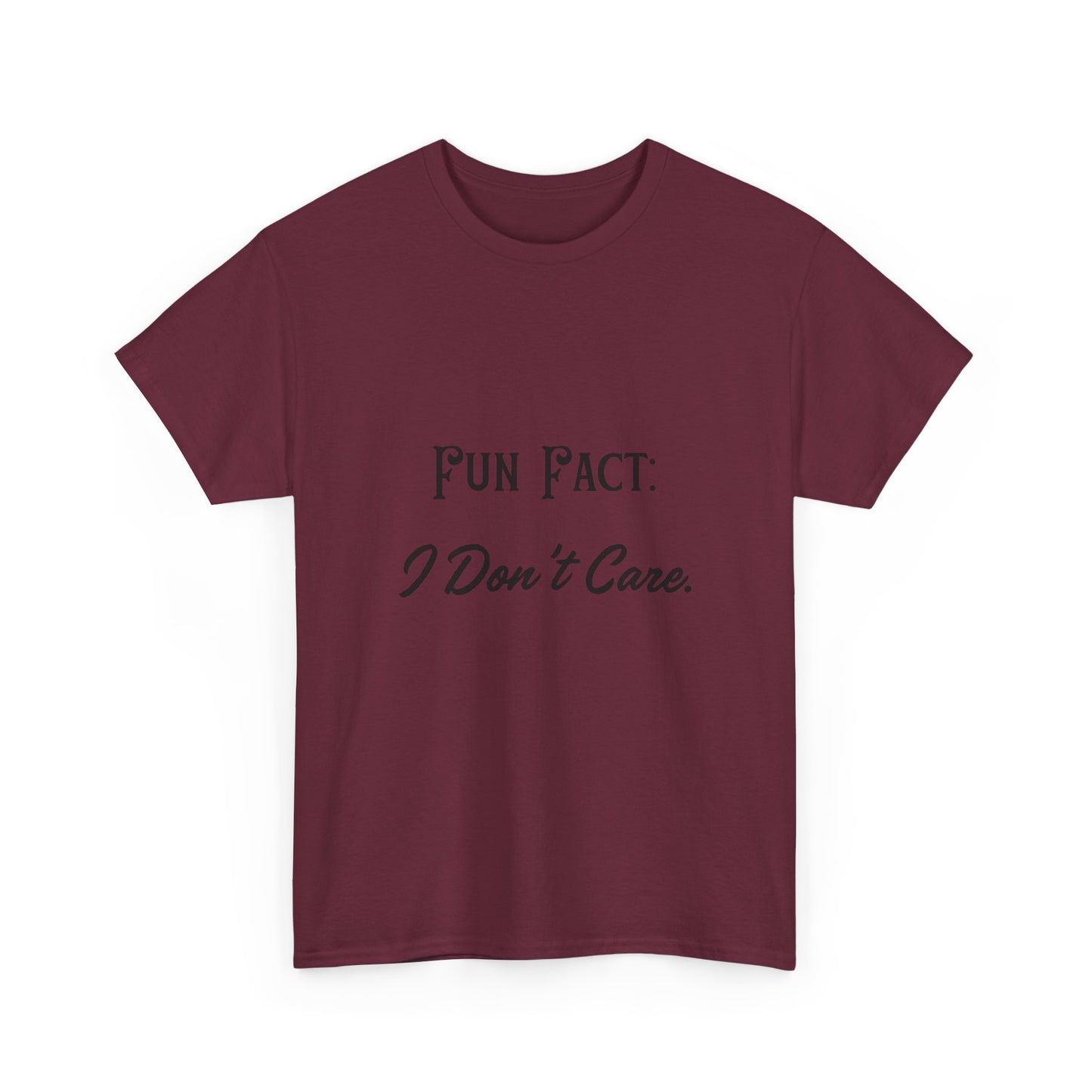 Fun Fact Heavy Cotton Tee