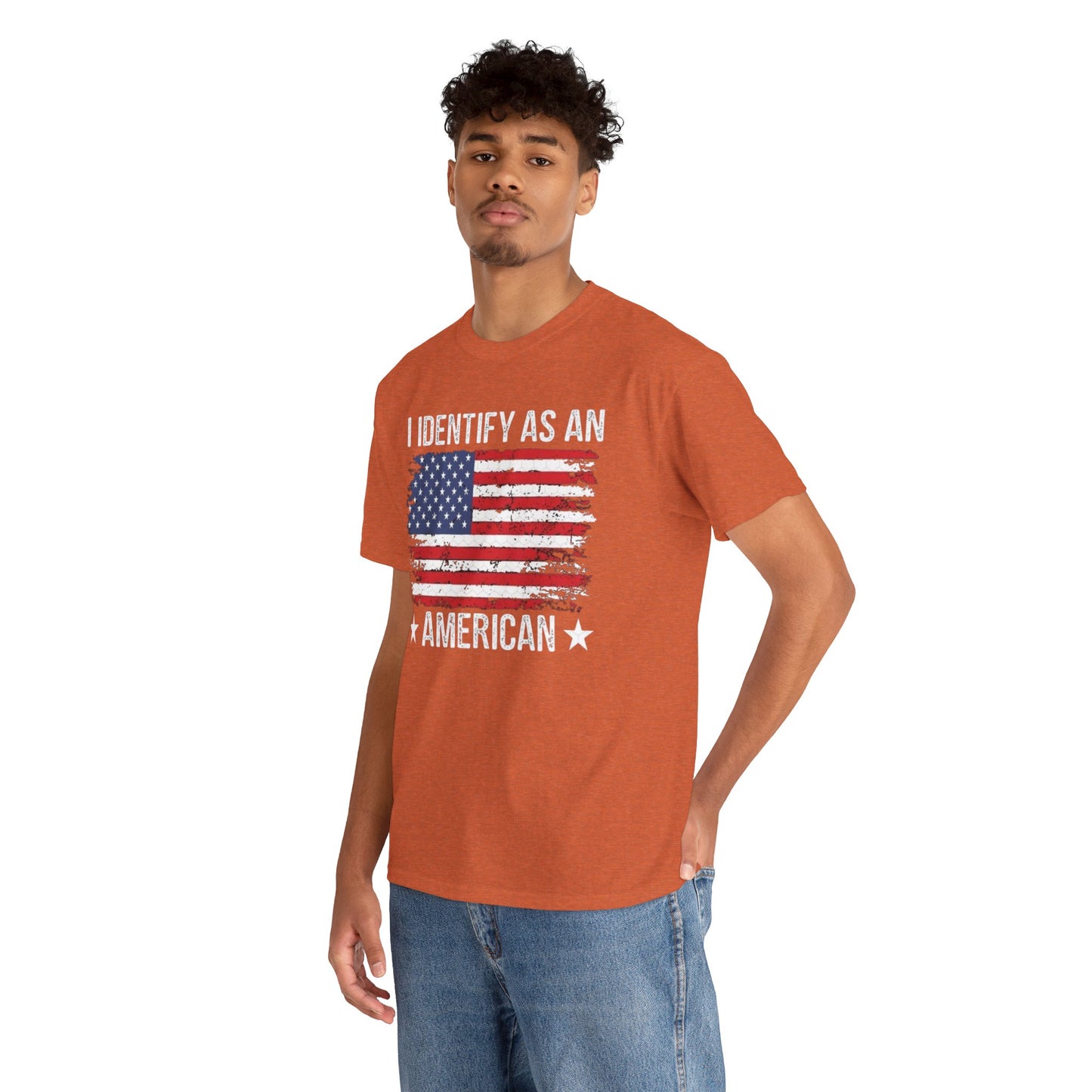 Identify as Unisex Heavy Cotton Tee