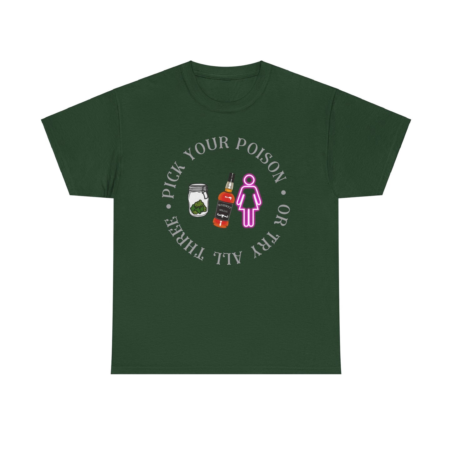 Poison Unisex Heavy Cotton Tee