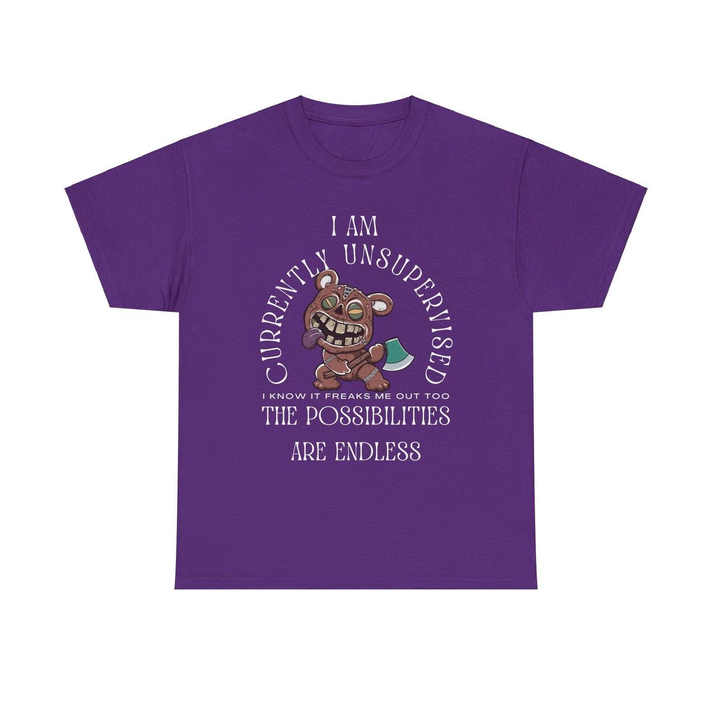 Unsupervised Unisex Heavy Cotton Tee