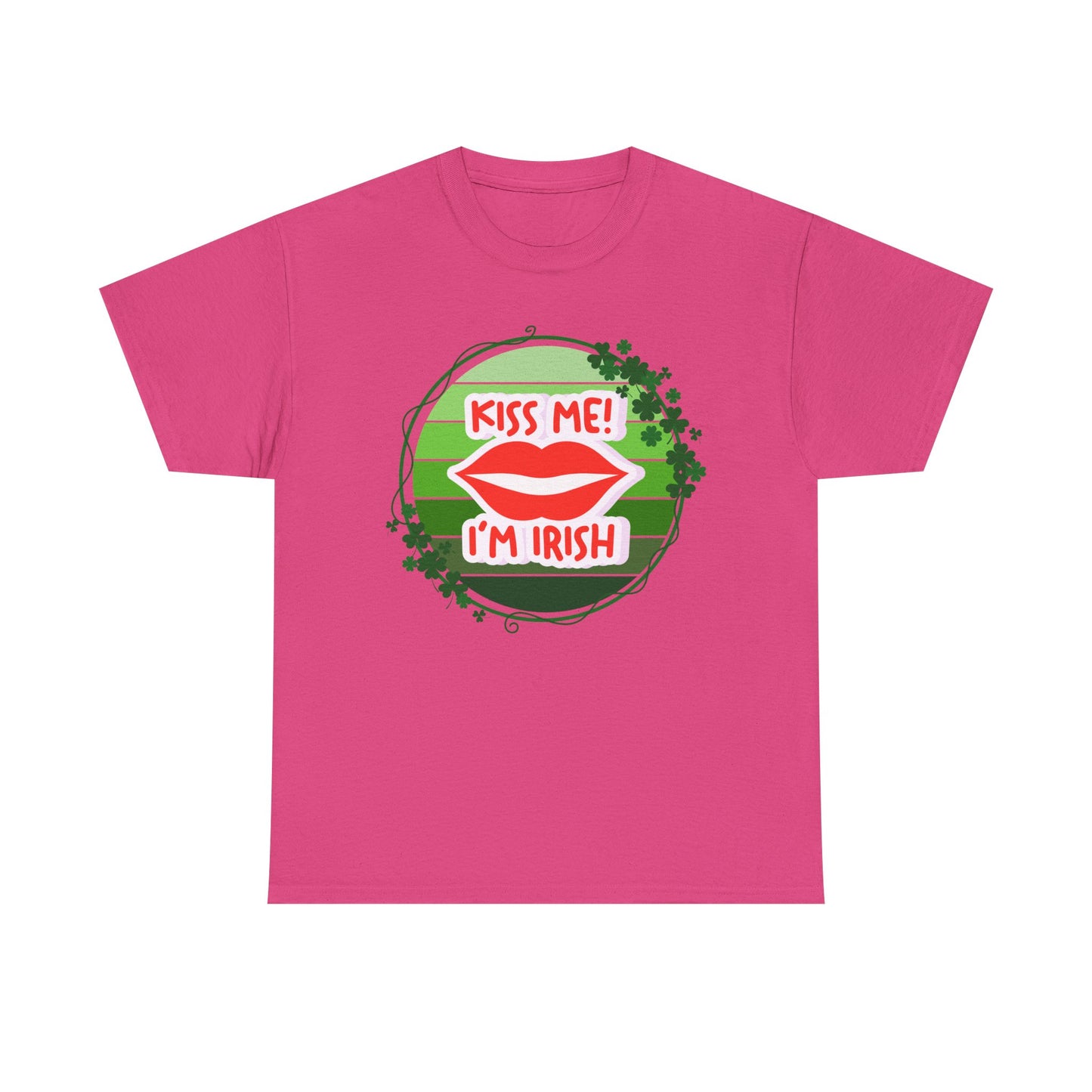 Kiss Me I'm Irish Unisex Heavy Cotton Tee