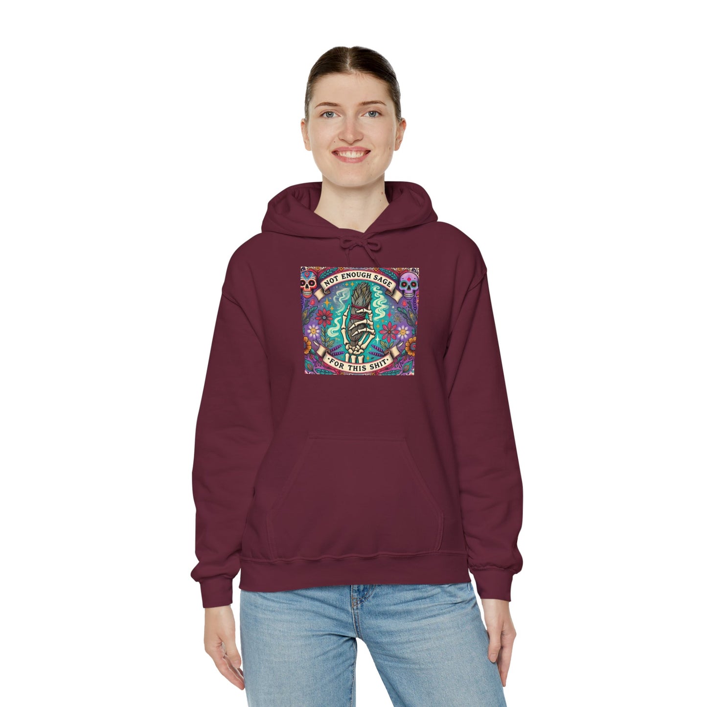Not enough Sage Unisex Heavy Blend™ Hooded Sweatshirt