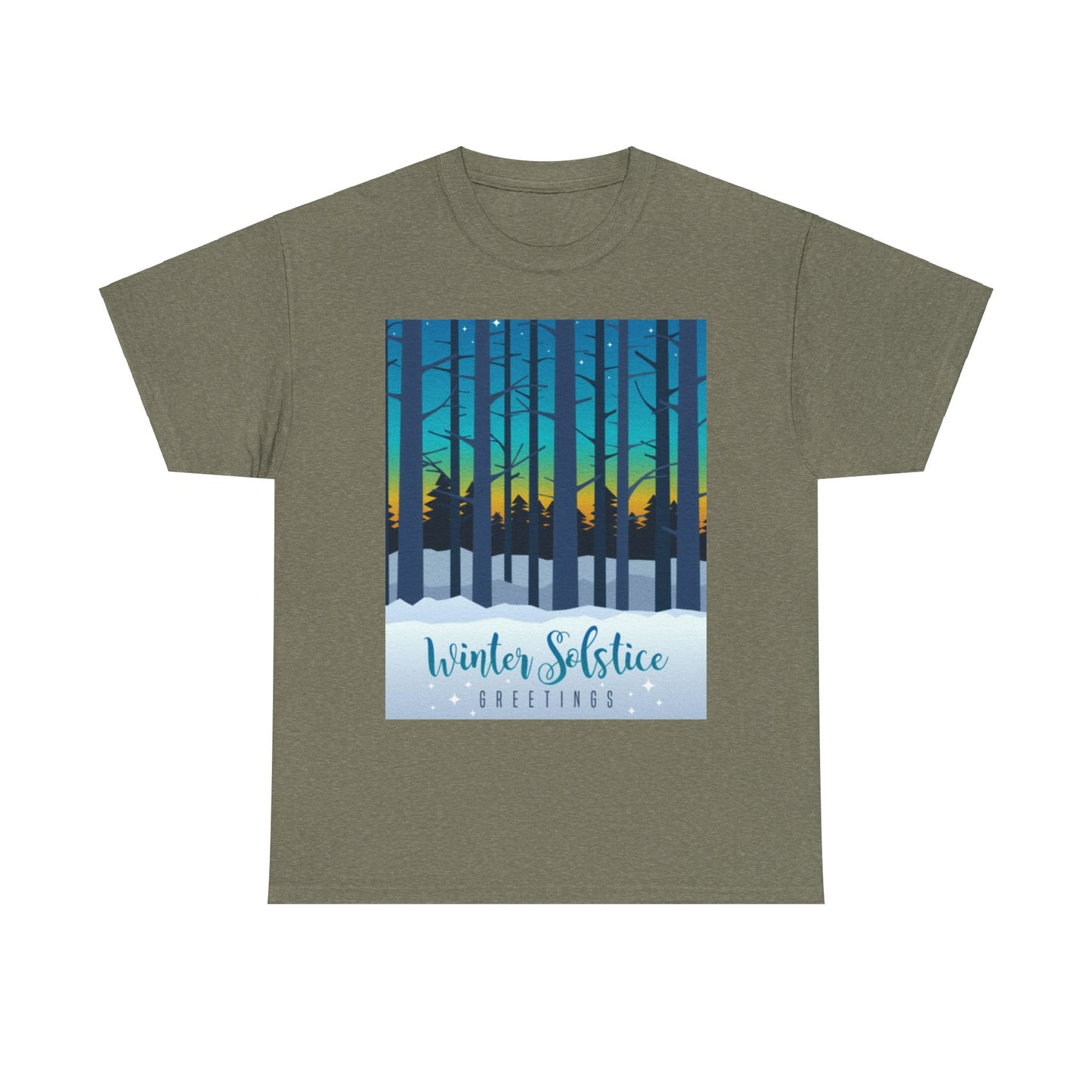 Winter Solstice Unisex Heavy Cotton Tee