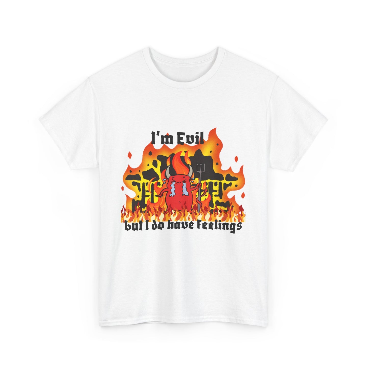 I'm evil Unisex Heavy Cotton Tee