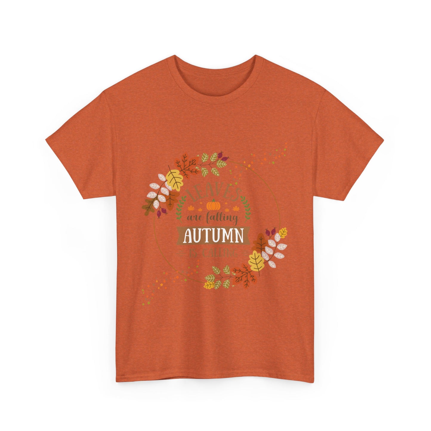 Leaves Unisex Heavy Cotton Tee