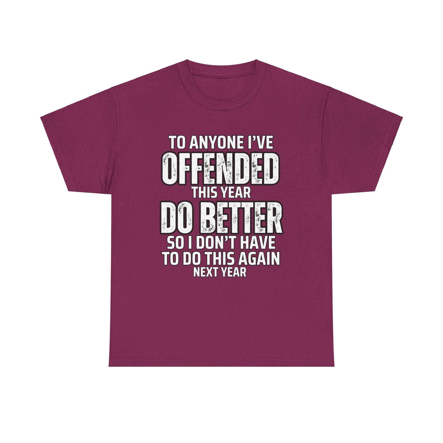 Offended Unisex Heavy Cotton Tee
