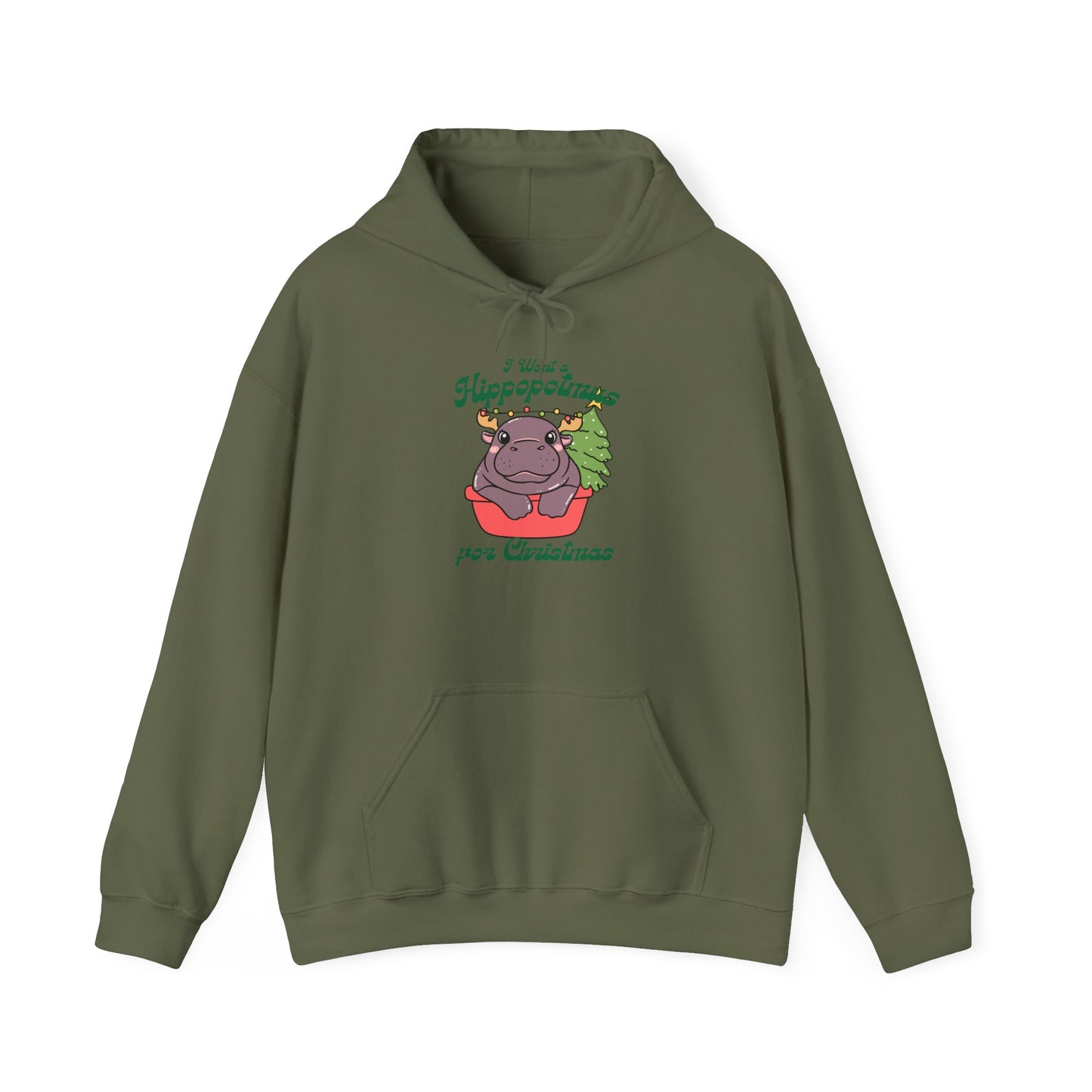 Hippo Unisex Heavy Blend™ Hooded Sweatshirt