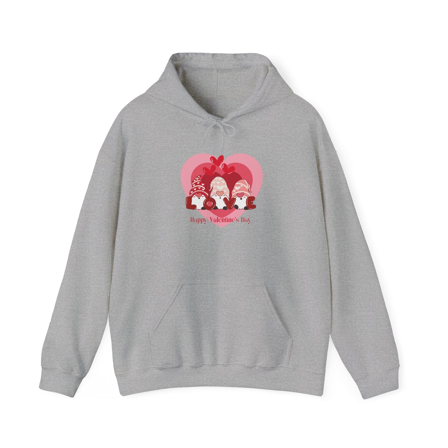 Valentines Gnome Unisex Heavy Blend™ Hooded Sweatshirt