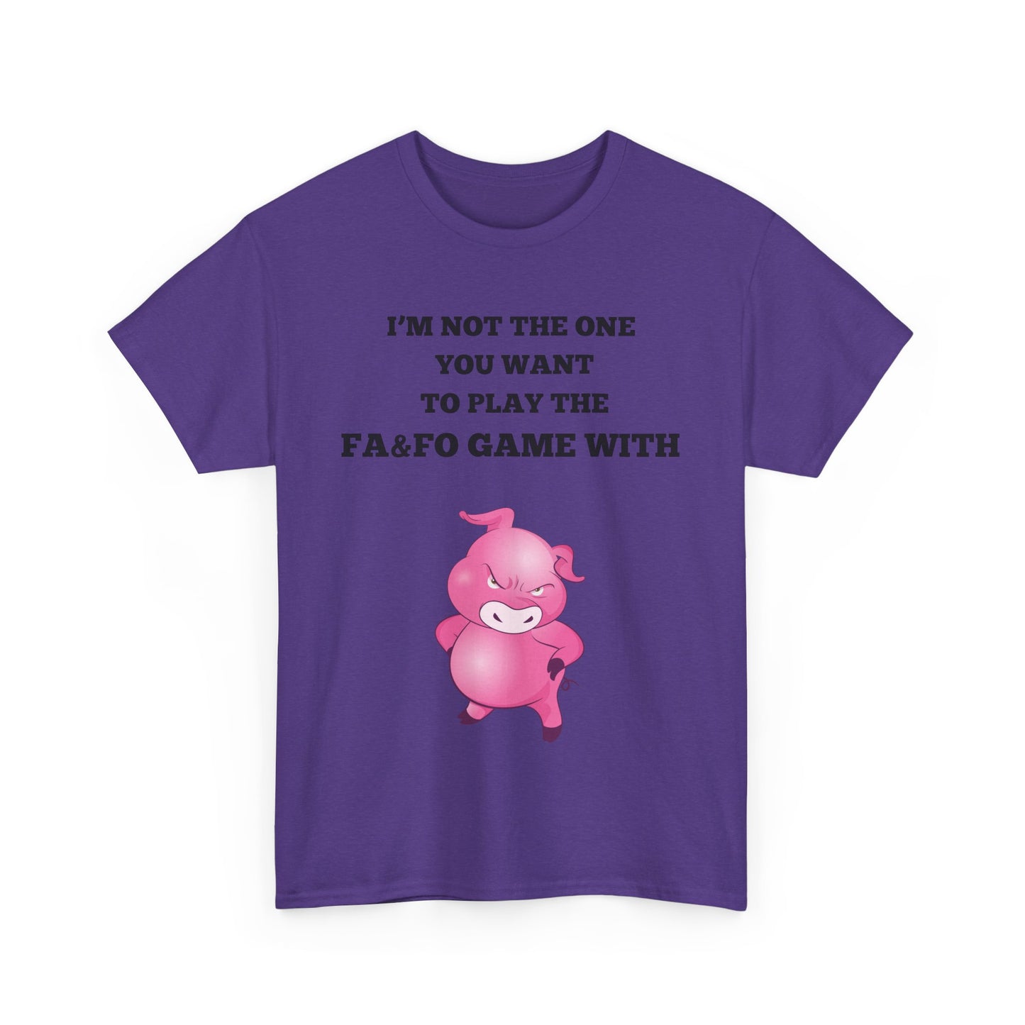 I'm Not The One To Play Unisex Heavy Cotton Tee