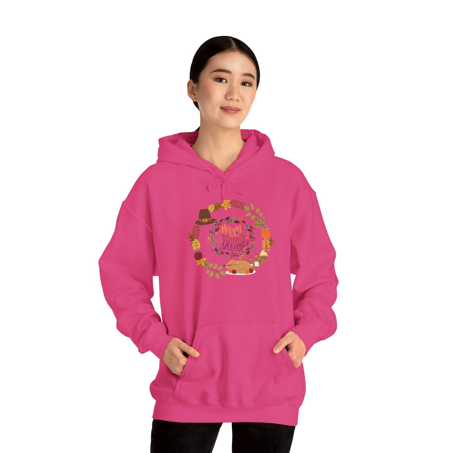 Thanksgiving Unisex Heavy Blend™ Hooded Sweatshirt