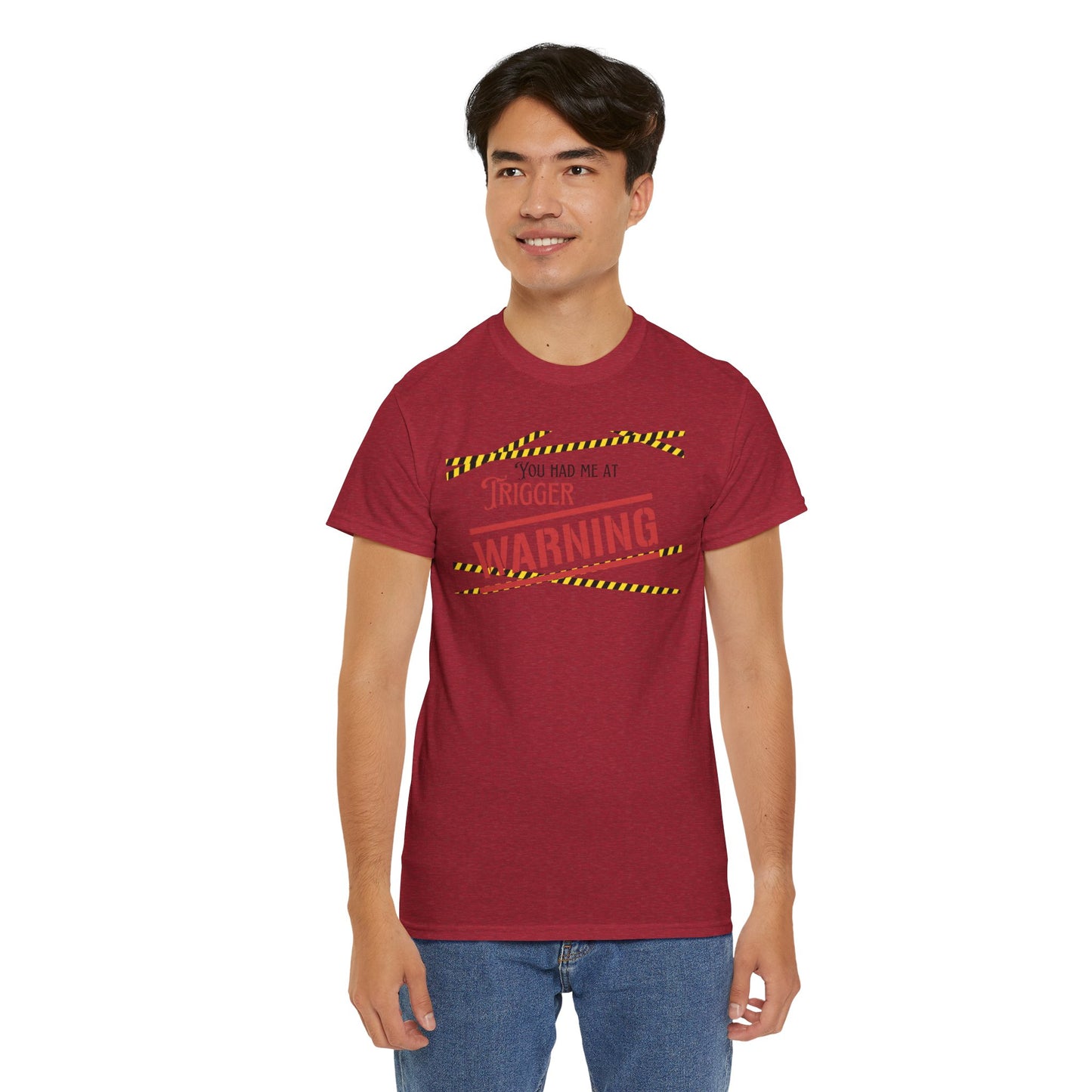 Trigger Warning Unisex Heavy Cotton Tee