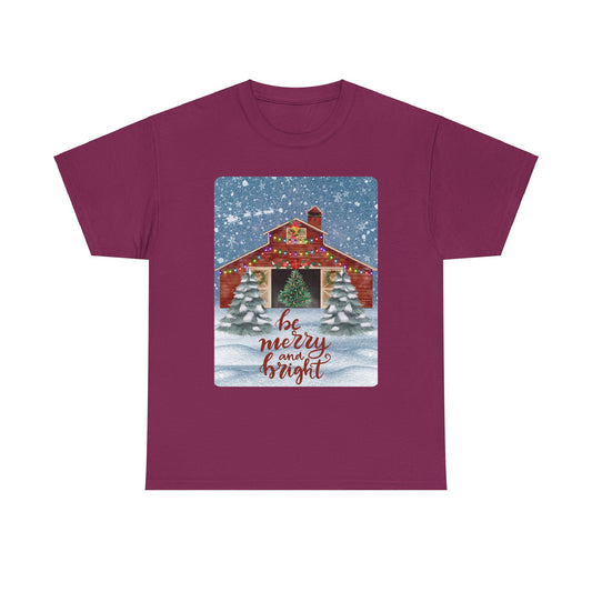 Be Merry Unisex Heavy Cotton Tee