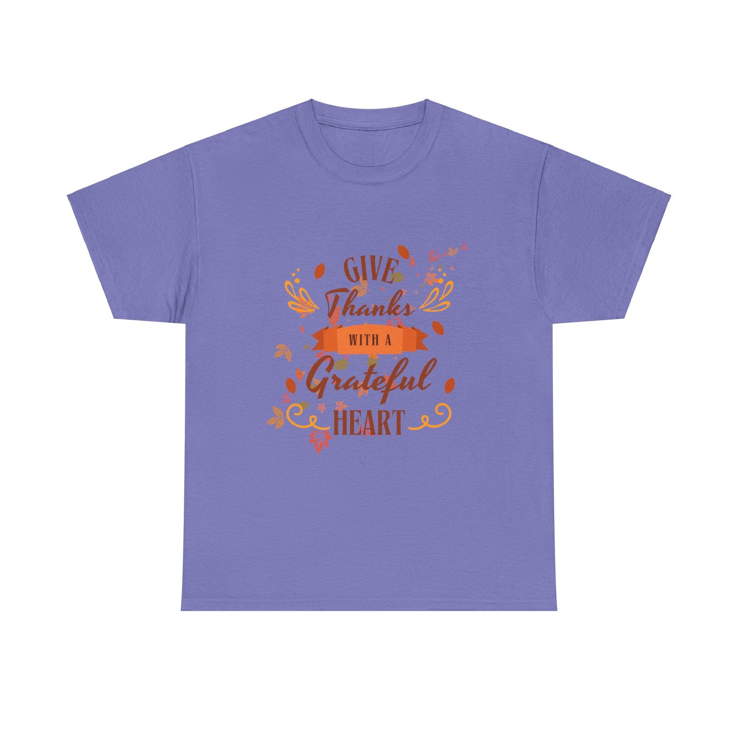 Give Thanks Unisex Heavy Cotton Tee