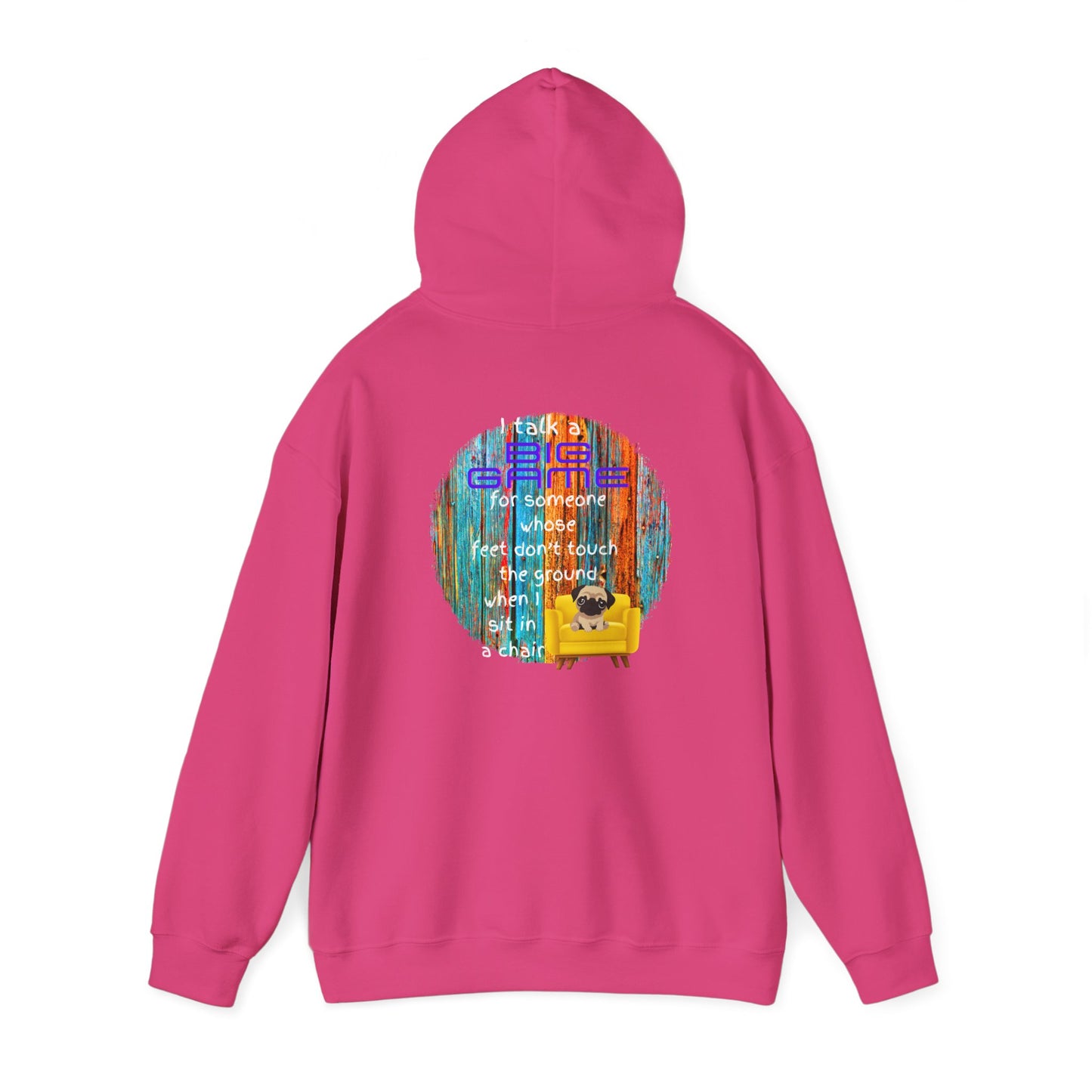 I Talk a Big Game Unisex Heavy Blend™ Hooded Sweatshirt