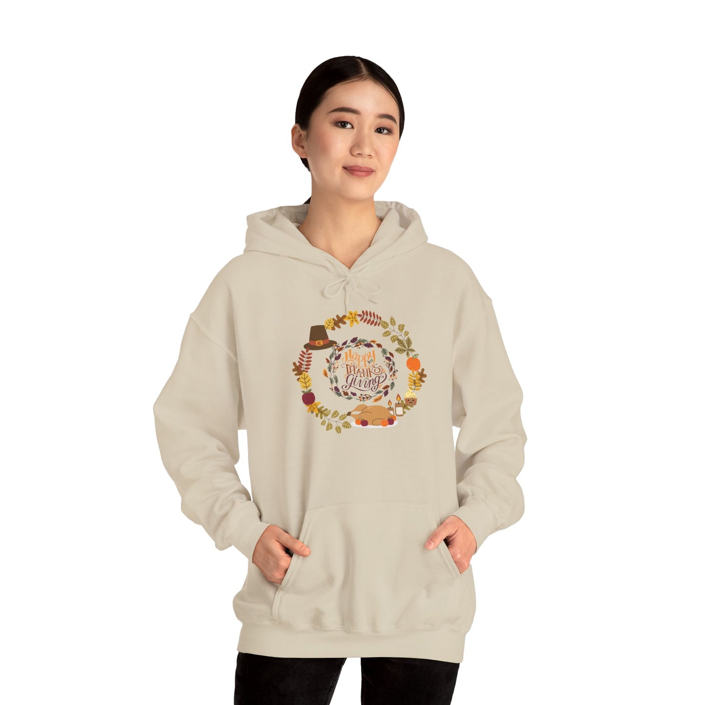 Thanksgiving Unisex Heavy Blend™ Hooded Sweatshirt