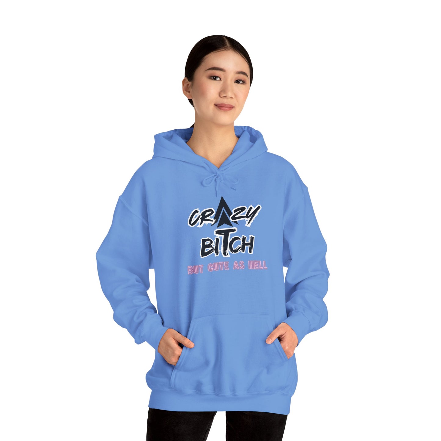 Crazy Bitch Unisex Heavy Blend™ Hooded Sweatshirt