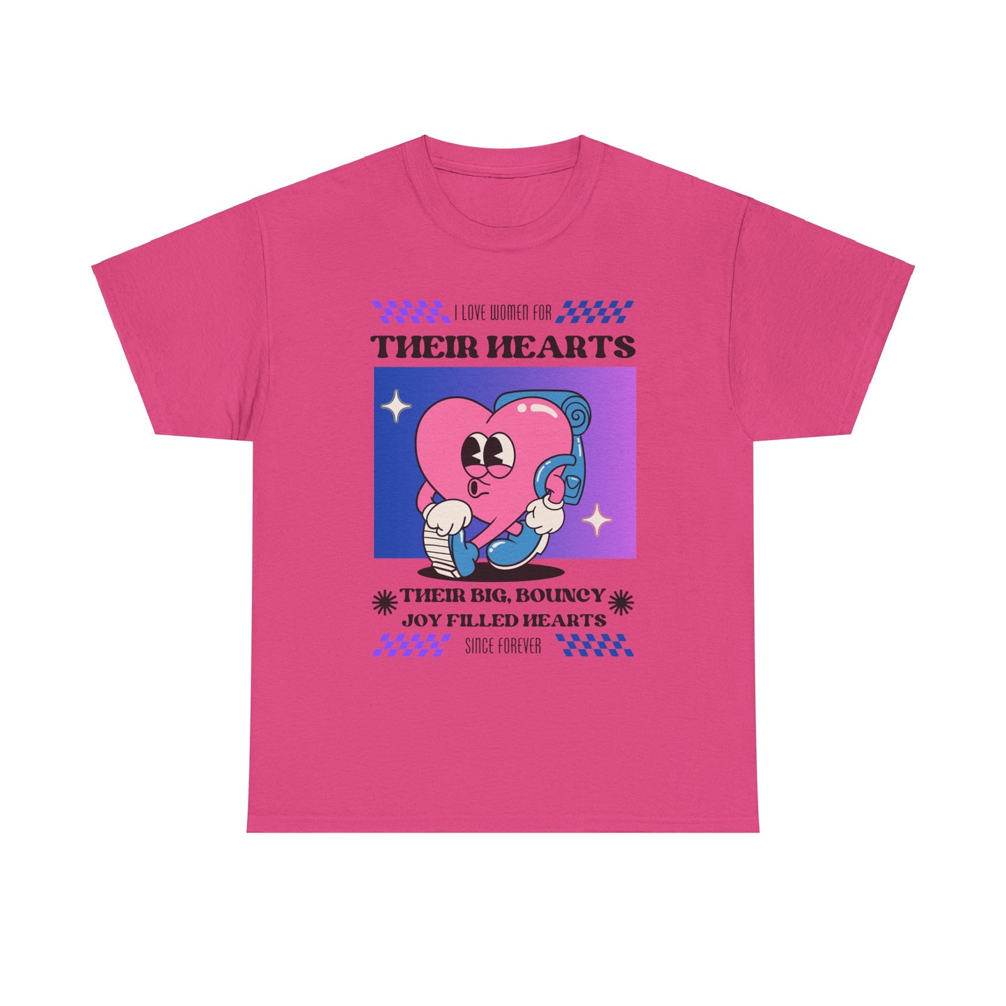 Love Hearts Unisex Heavy Cotton Tee