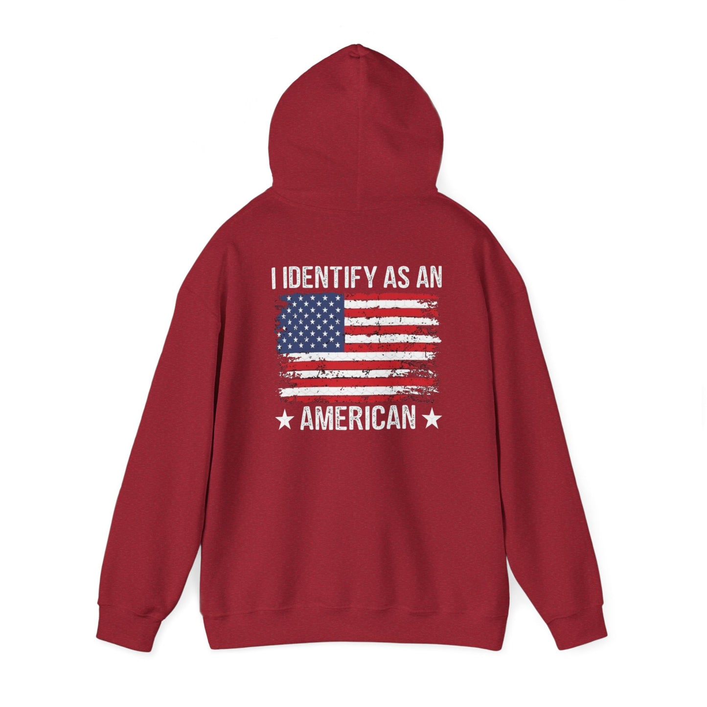 Identify as Unisex Heavy Blend™ Hooded Sweatshirt
