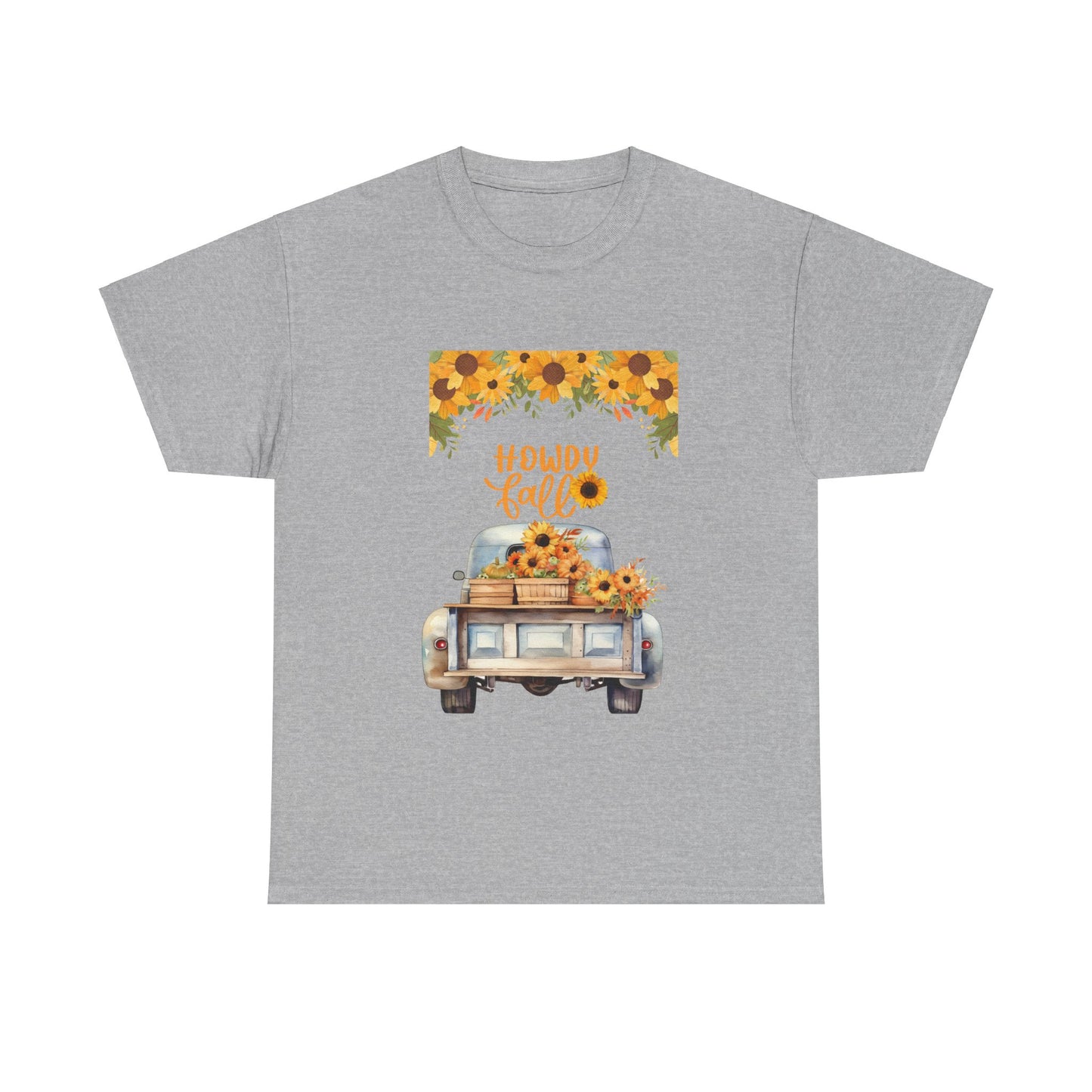Howdy Fall Heavy Cotton Tee