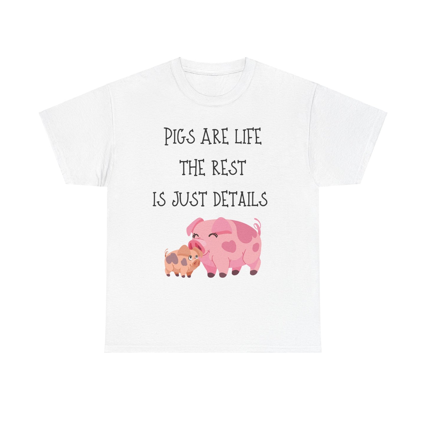 Pigs are Unisex Heavy Cotton Tee