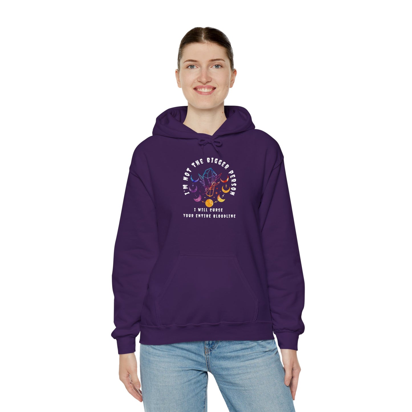 Not the Bigger Person Unisex Heavy Blend™ Hooded Sweatshirt