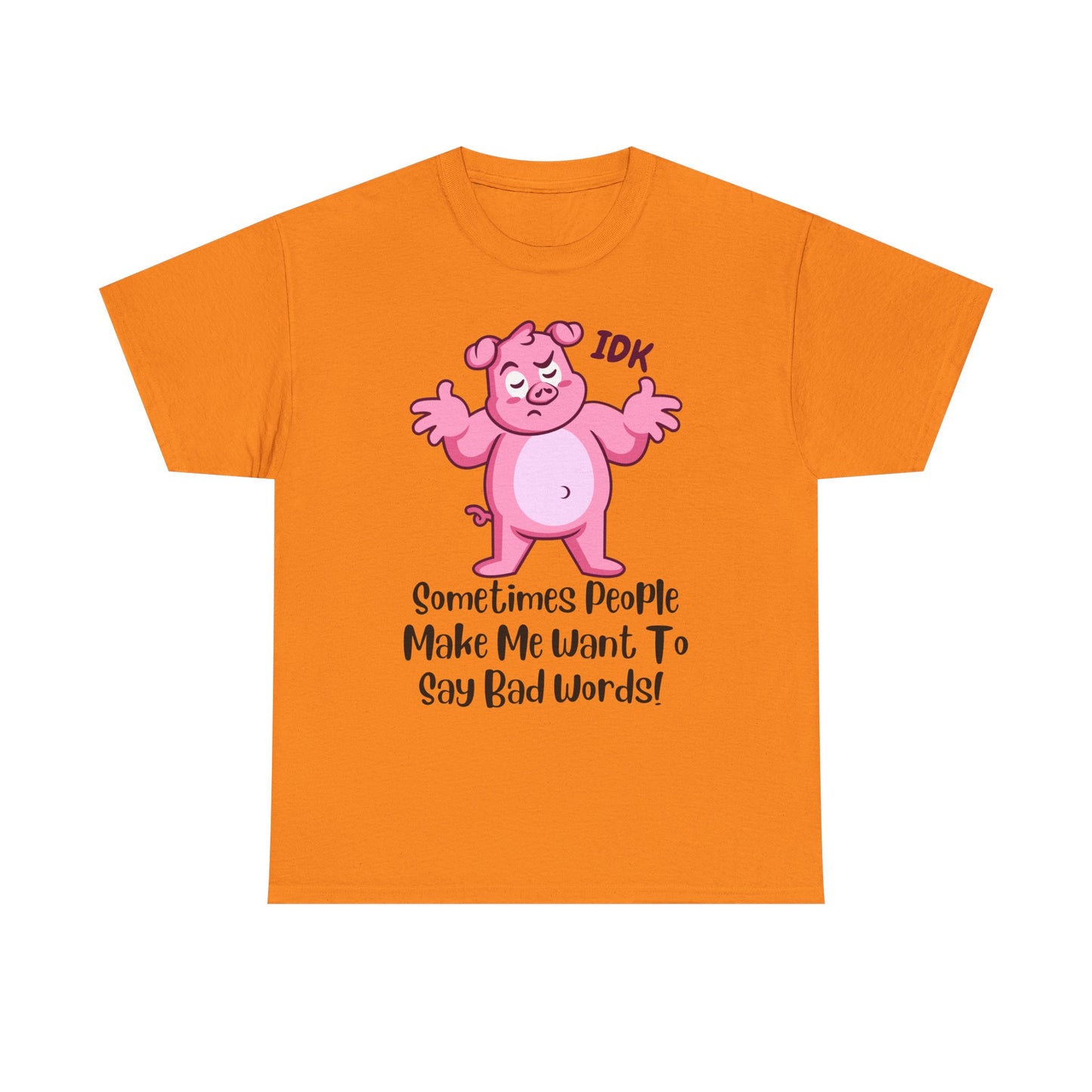 Bad Words Unisex Heavy Cotton Tee