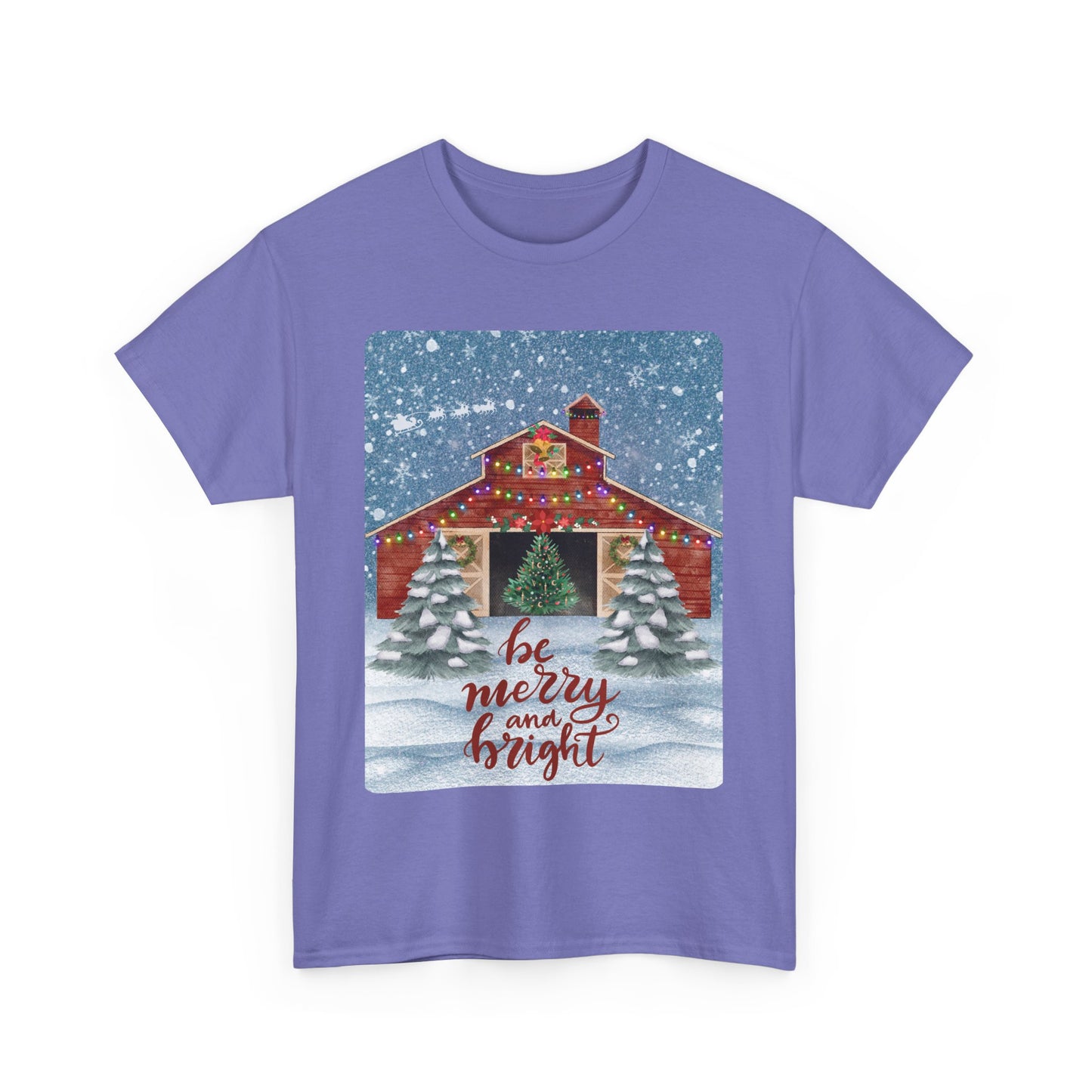Be Merry Unisex Heavy Cotton Tee