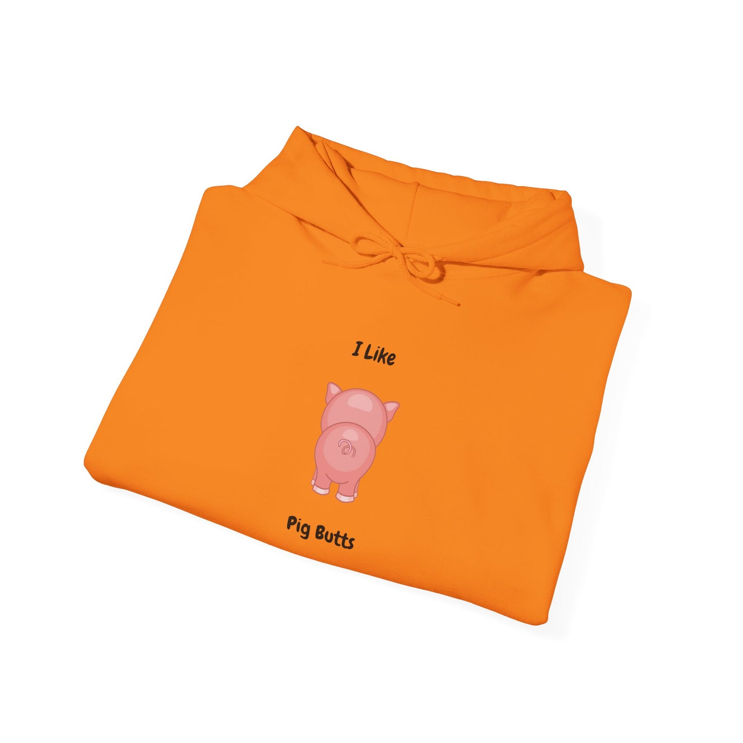 I Like Pig Butts Unisex Heavy Blend™ Hooded Sweatshirt