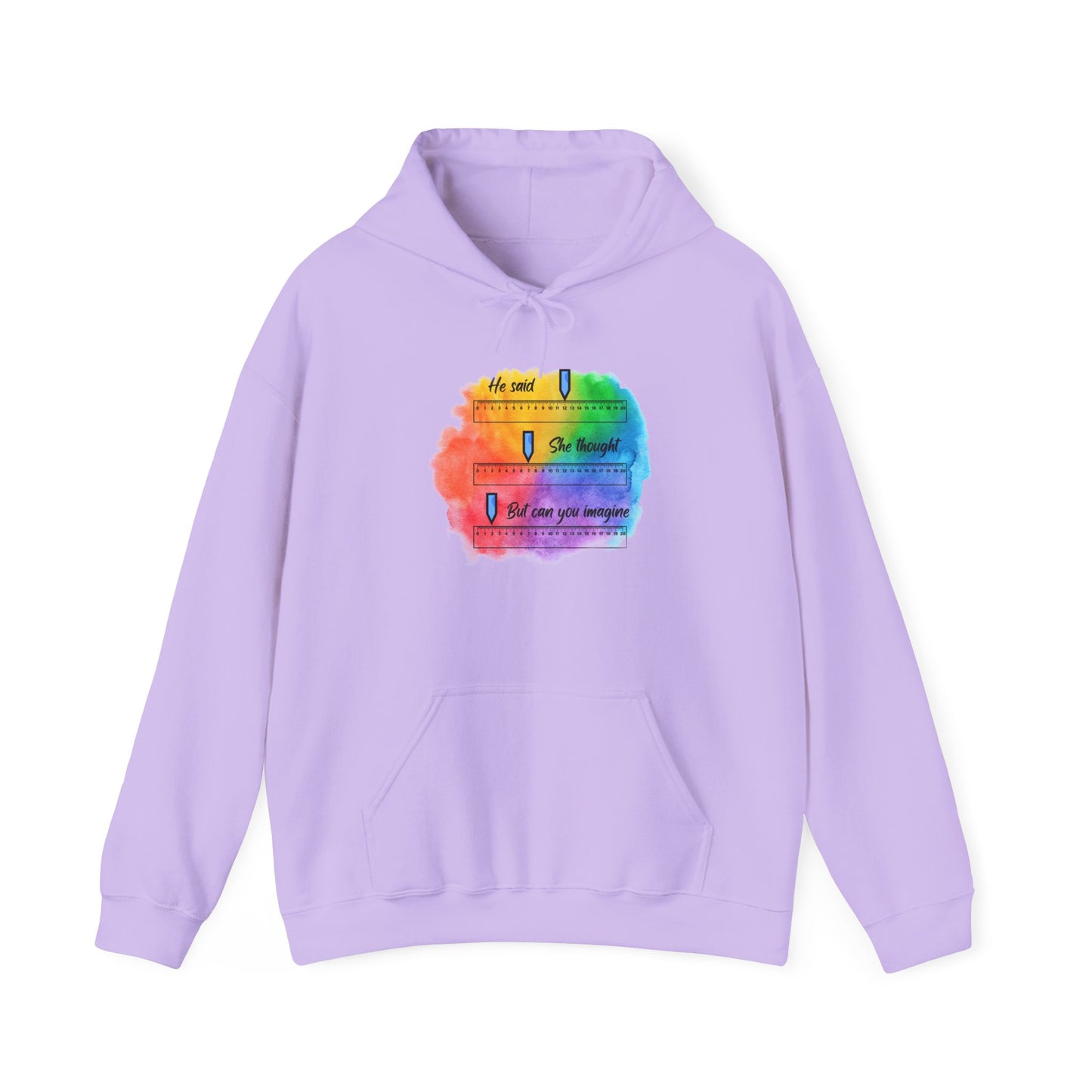 He Said Unisex Heavy Blend™ Hooded Sweatshirt