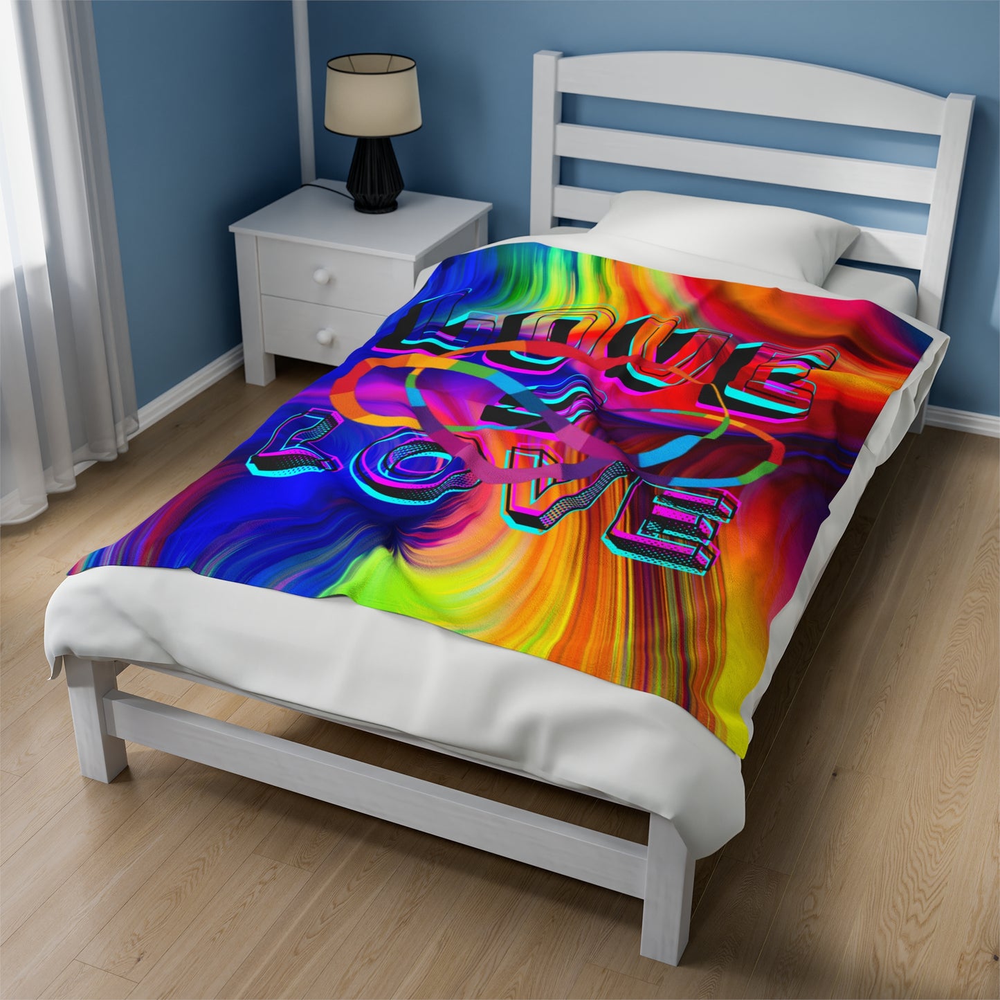 Love Velveteen Plush Blanket