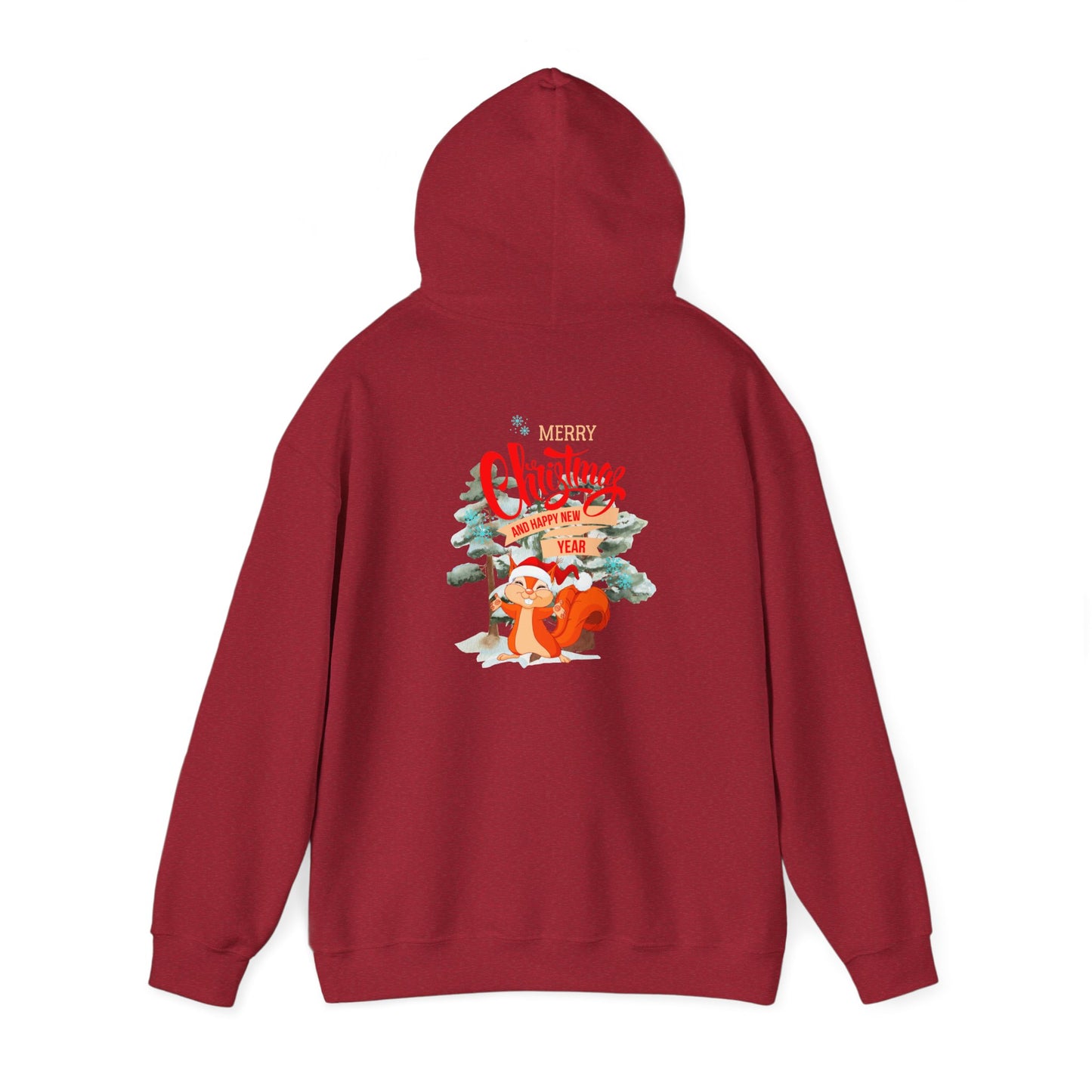 Squirrel Xmas Unisex Heavy Blend™ Hooded Sweatshirt
