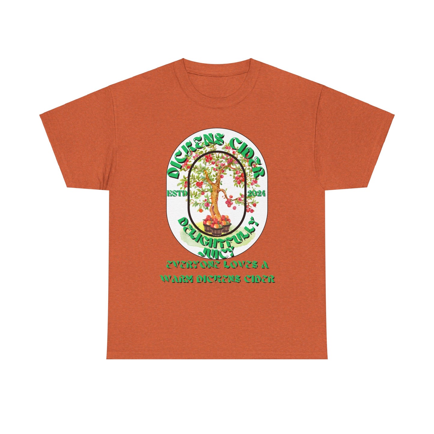 Dickens Cider Unisex Heavy Cotton Tee