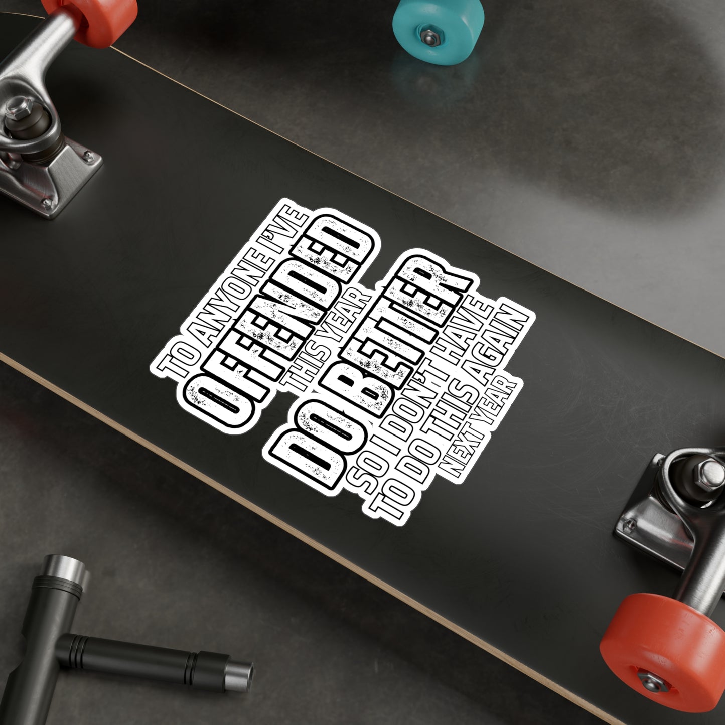 Offended Kiss-Cut Vinyl Decals