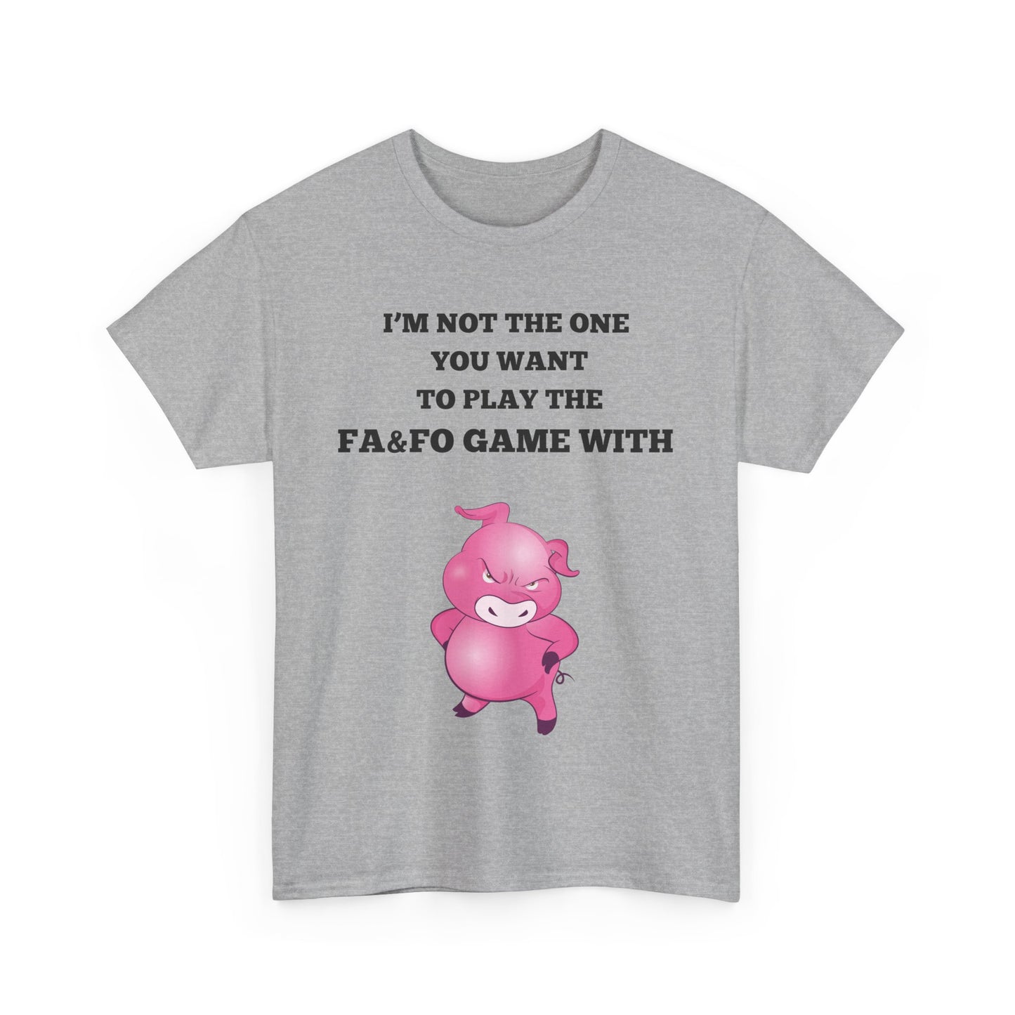 I'm Not The One To Play Unisex Heavy Cotton Tee