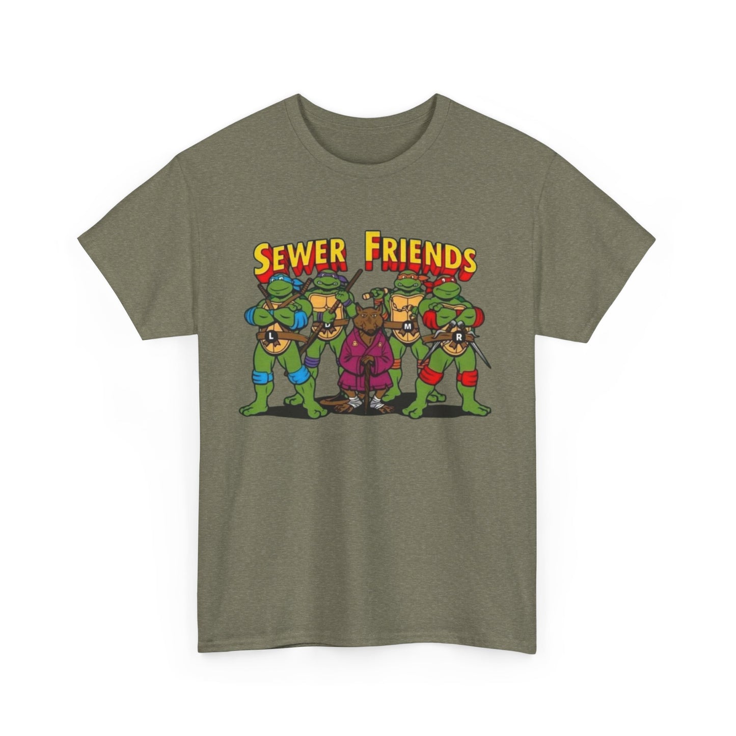 Sewer Friends Unisex Heavy Cotton Tee