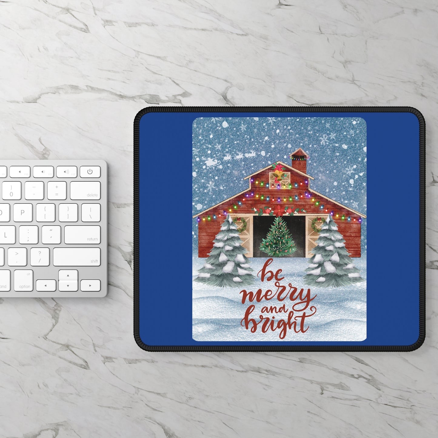 Be Merry Gaming Mouse Pad