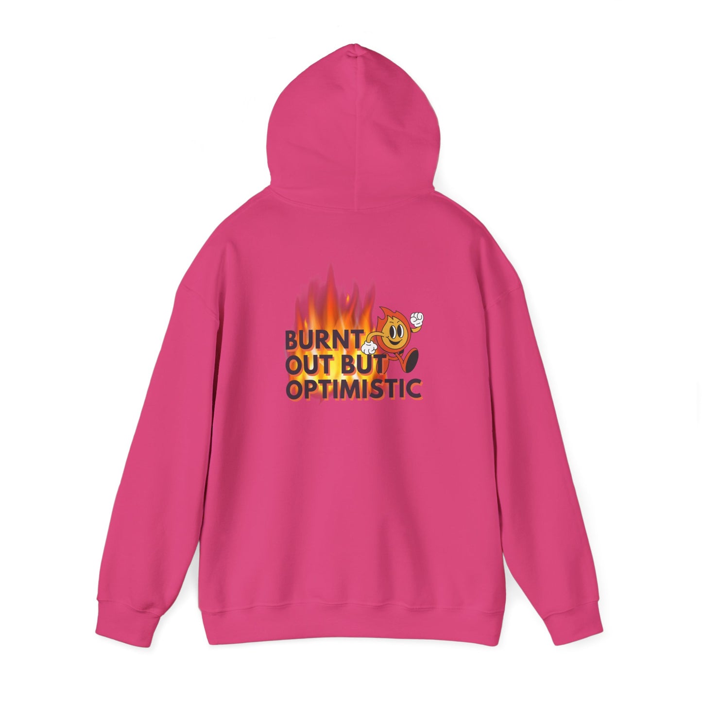 Burnt out Unisex Heavy Blend™ Hooded Sweatshirt