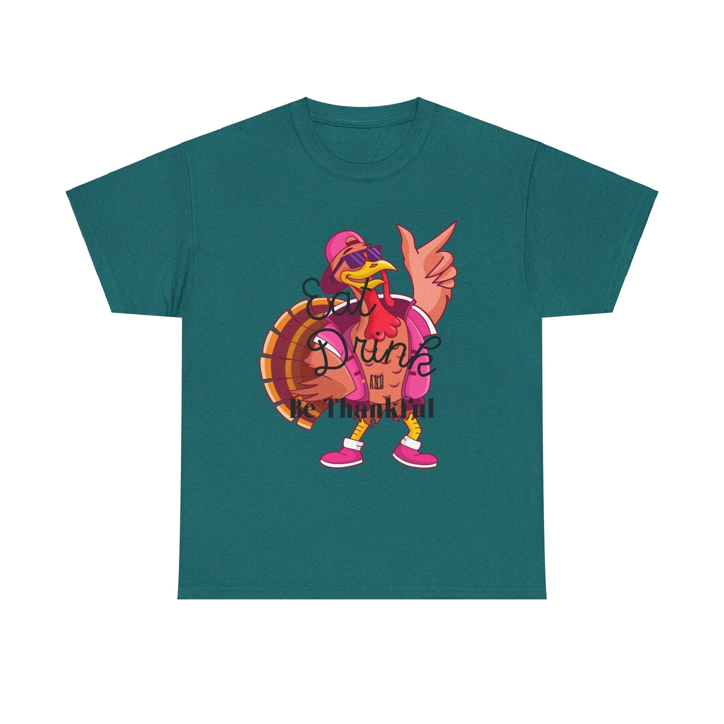 Eat Drink Unisex Heavy Cotton Tee