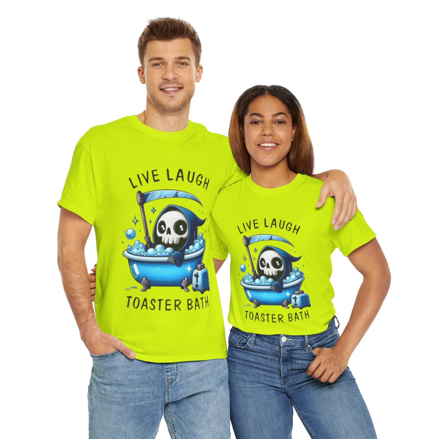 Live Laugh Unisex Heavy Cotton Tee