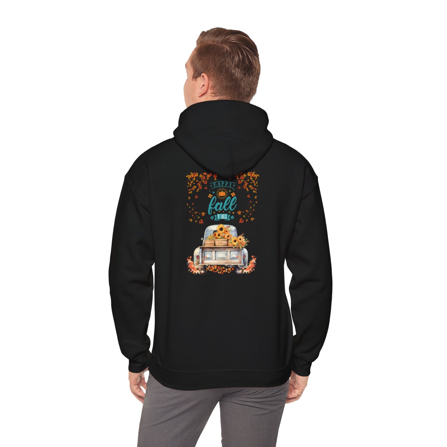 Happy Fall Unisex Heavy Blend™ Hooded Sweatshirt