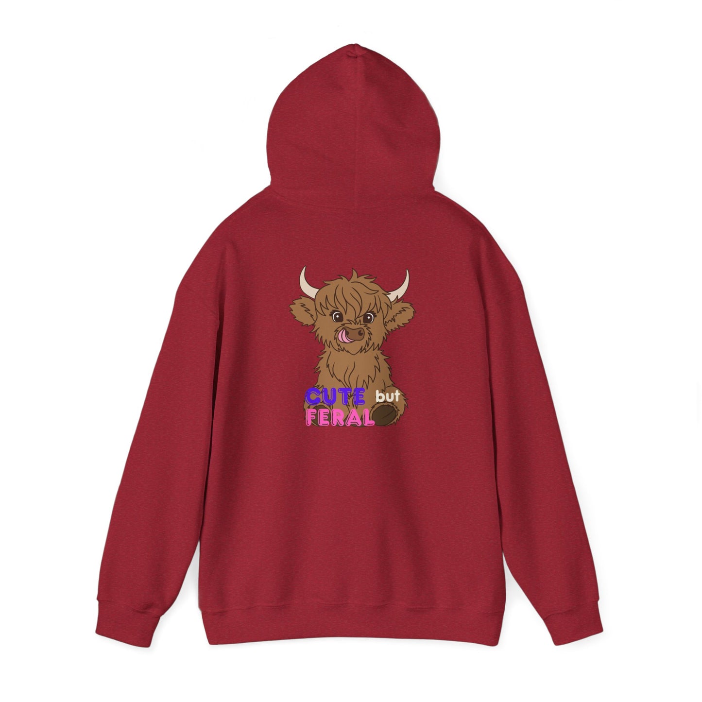Cute but Feral Unisex Heavy Blend™ Hooded Sweatshirt