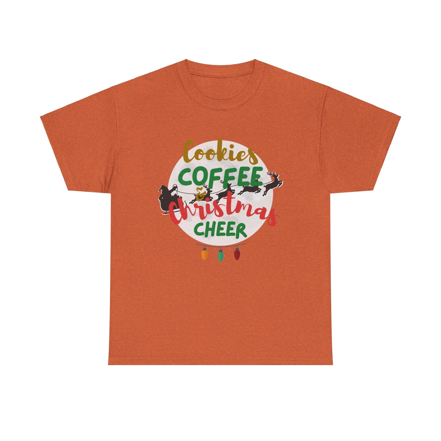 Christmas Cookies Unisex Heavy Cotton Tee