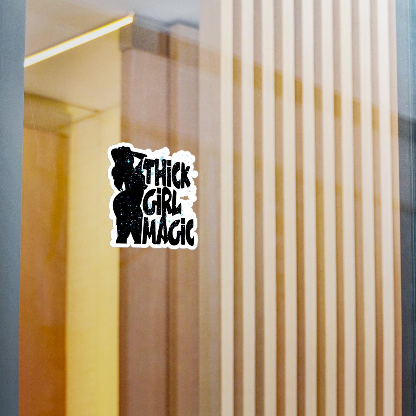 Thick Girl Magic Vinyl Decals