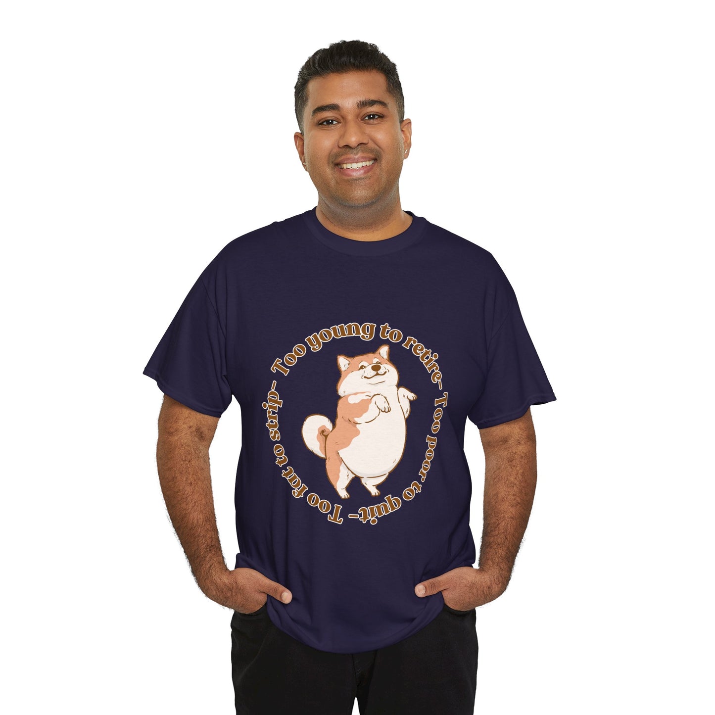 Too Young Unisex Heavy Cotton Tee