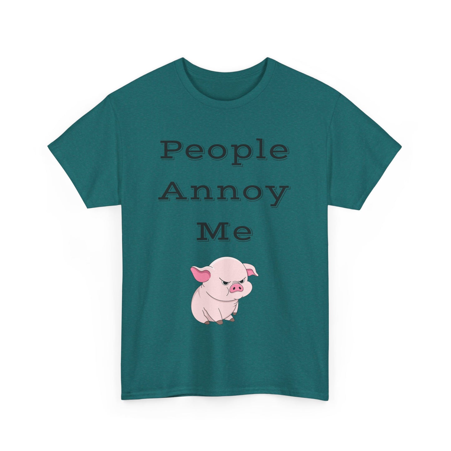 People Annoy Me Unisex Heavy Cotton Tee