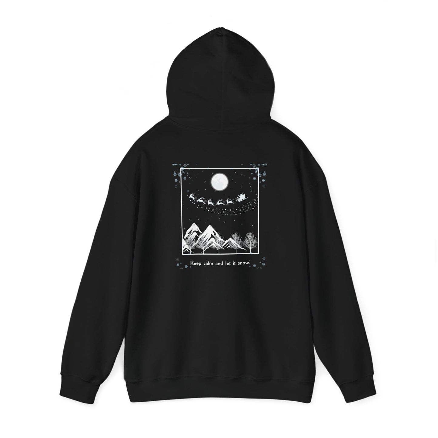 Let it Snow Unisex Heavy Blend™ Hooded Sweatshirt