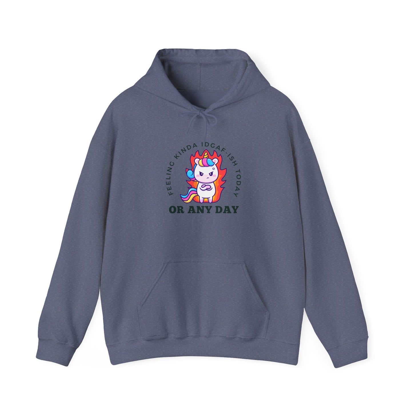 Feeling Kinda Unisex Heavy Blend™ Hooded Sweatshirt