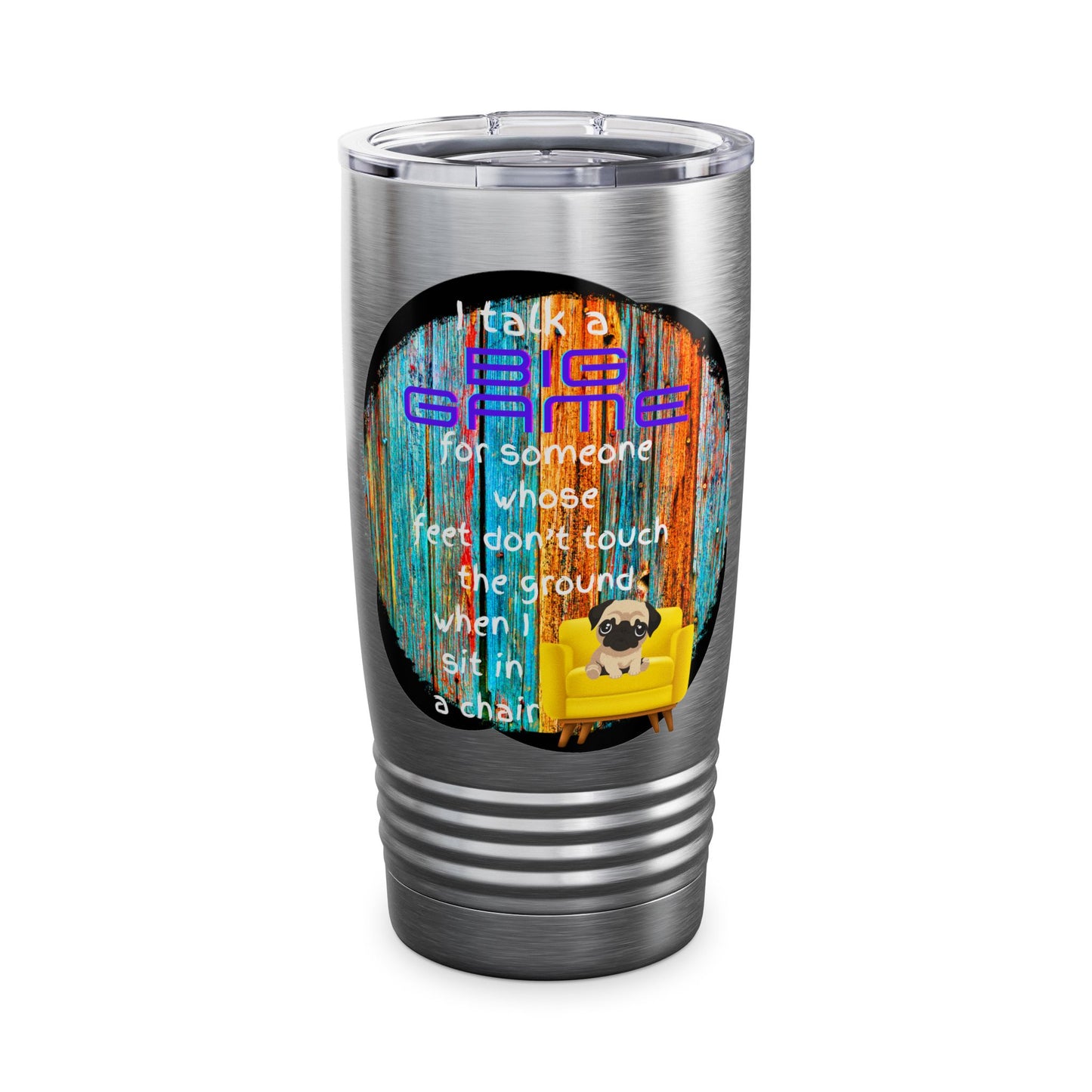 I Talk a Big Game Ringneck Tumbler, 20oz