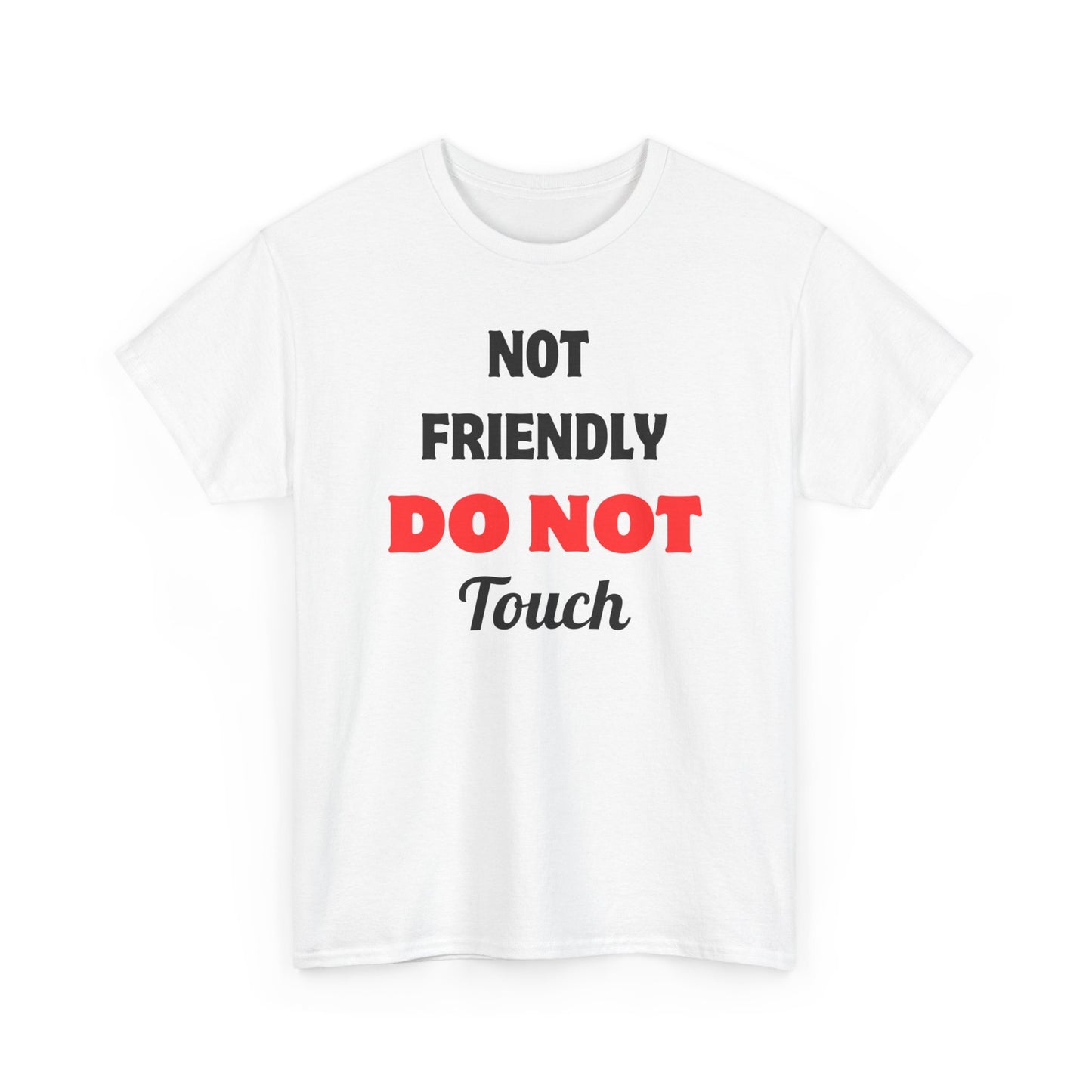 Not Friendly Heavy Cotton Tee