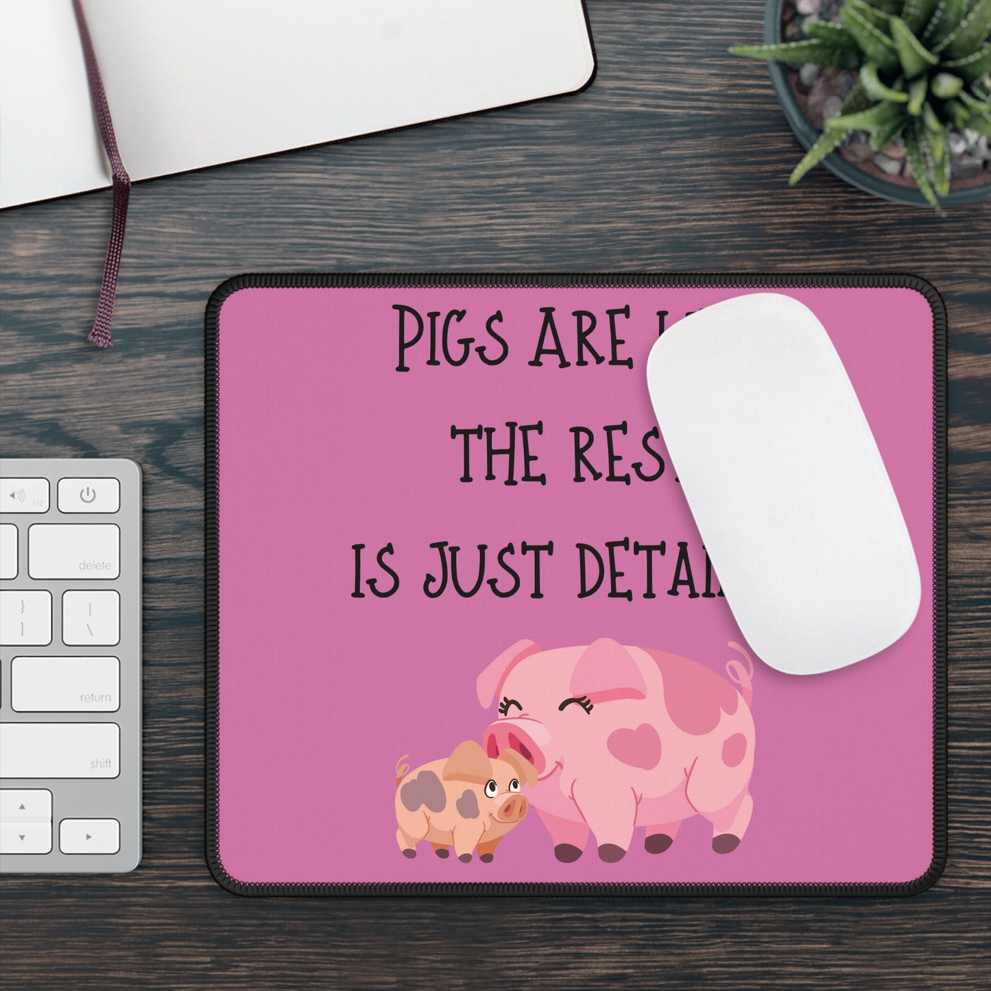 Pigs are Gaming Mouse Pad